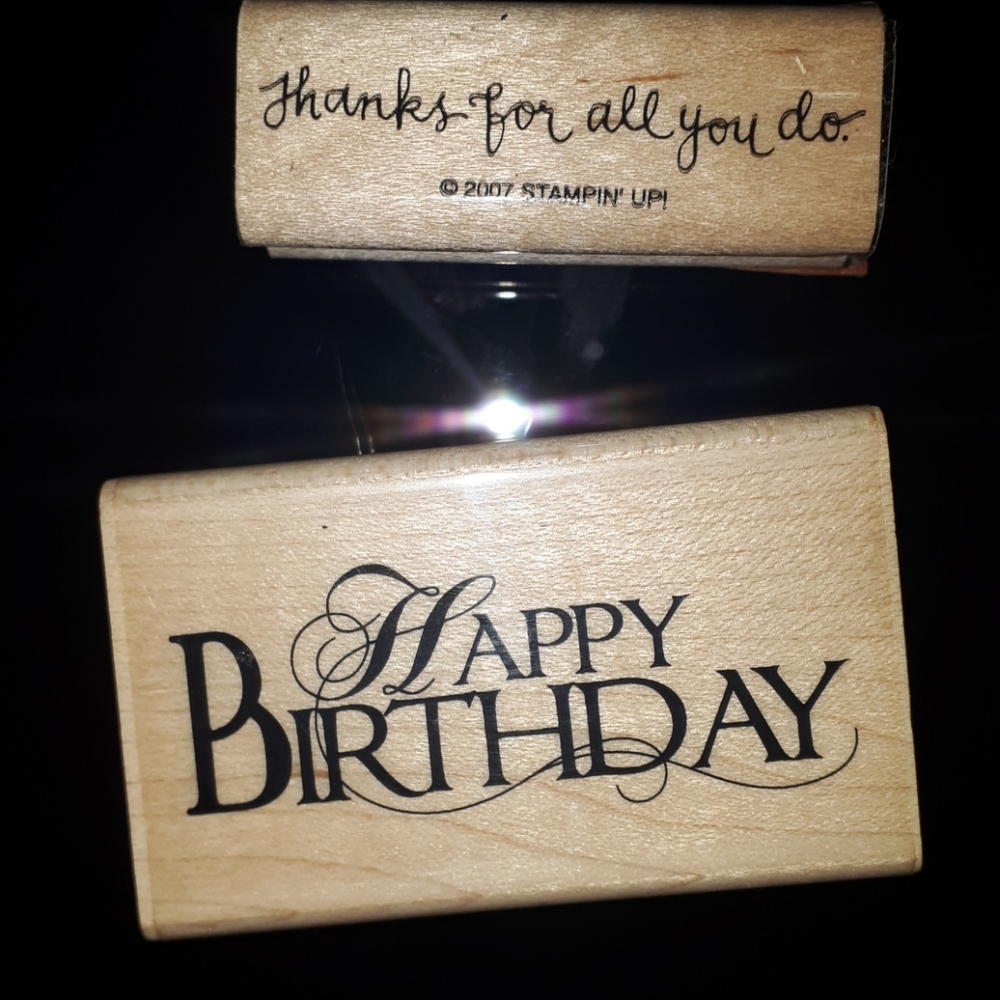 **PRICE DROP** Stampin' Up NWT Retired Stamps